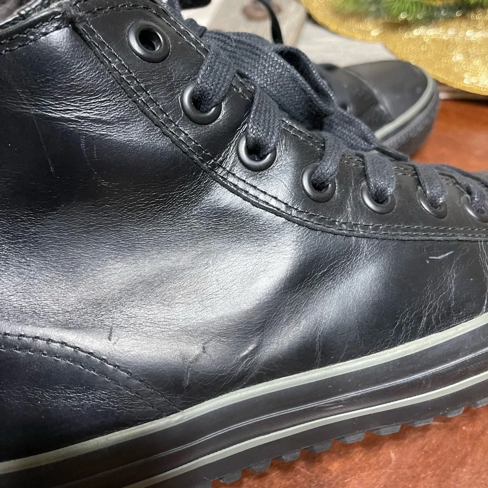 Converse CT Mid Leather 3M Thinsulate Black Boot